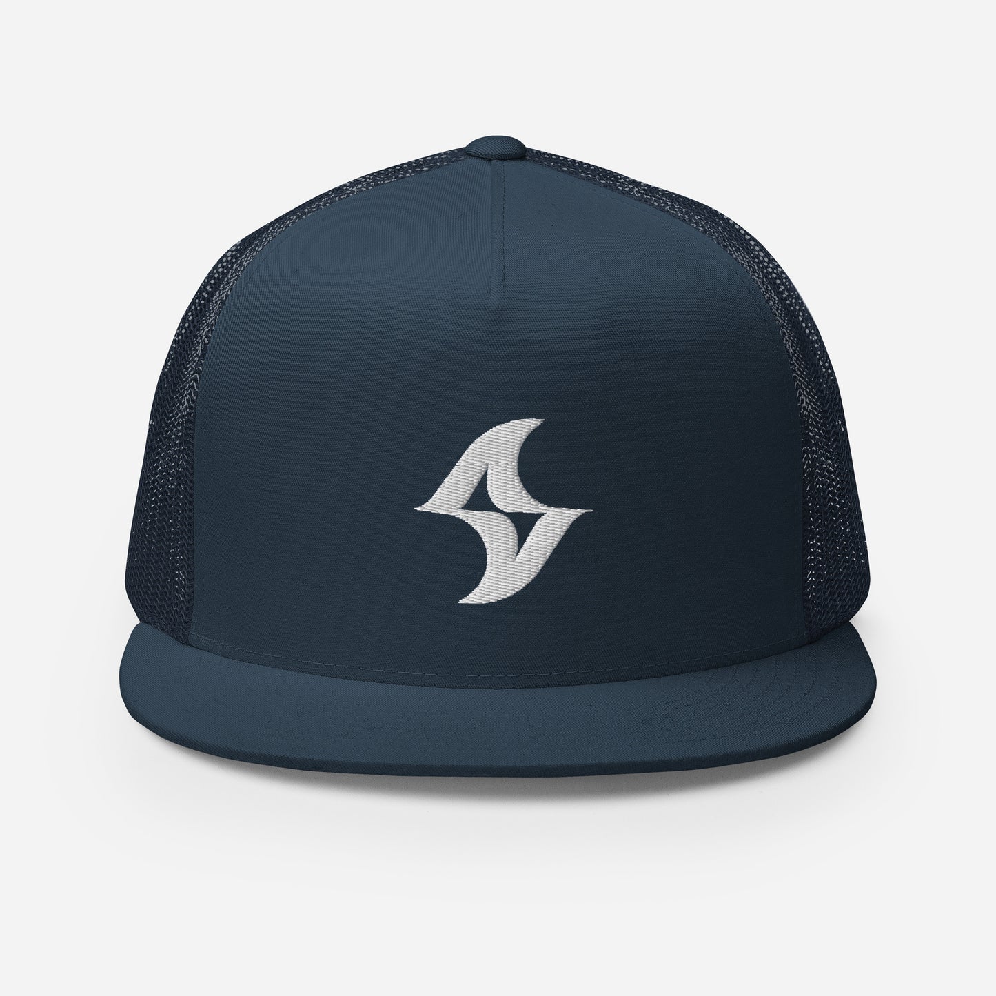 Flat Billed Cap - Amihan Surf Logo (White)