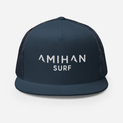 Flat Billed Cap - Amihan Surf (White)