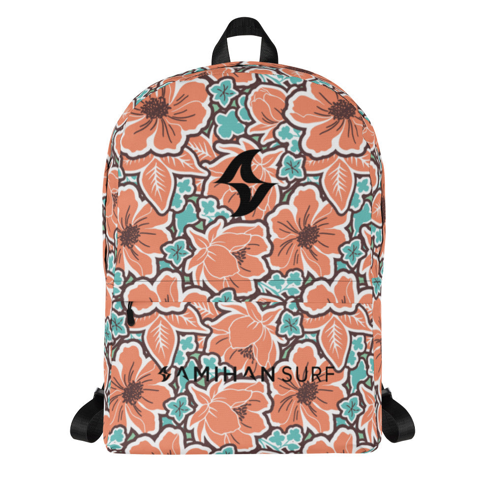 Backpack: Blossom w/ Black Logo