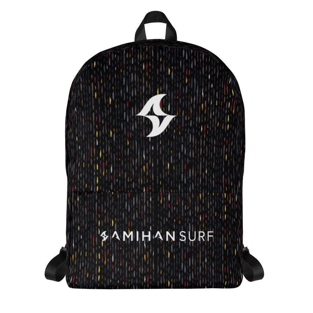 Backpack: Fire w/ White Logo