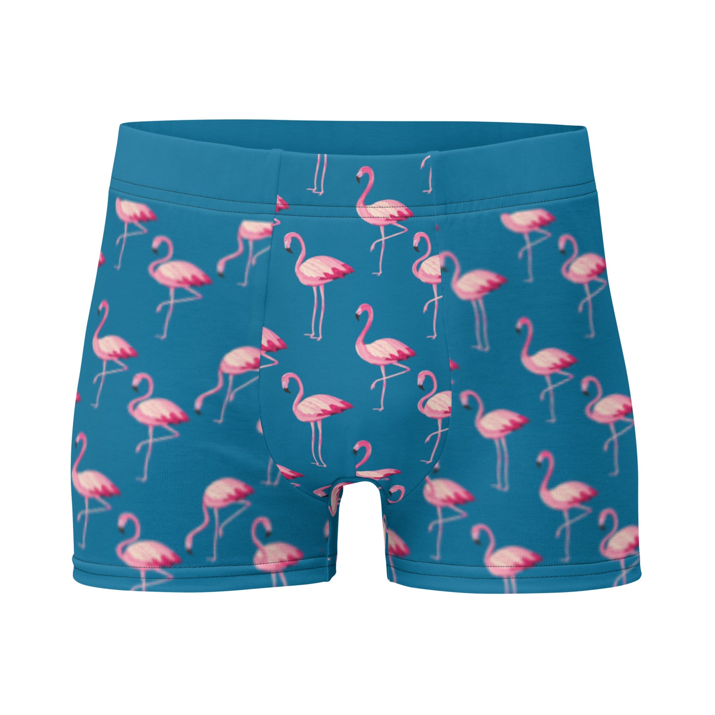 Mens Boxer Briefs: Flamingo