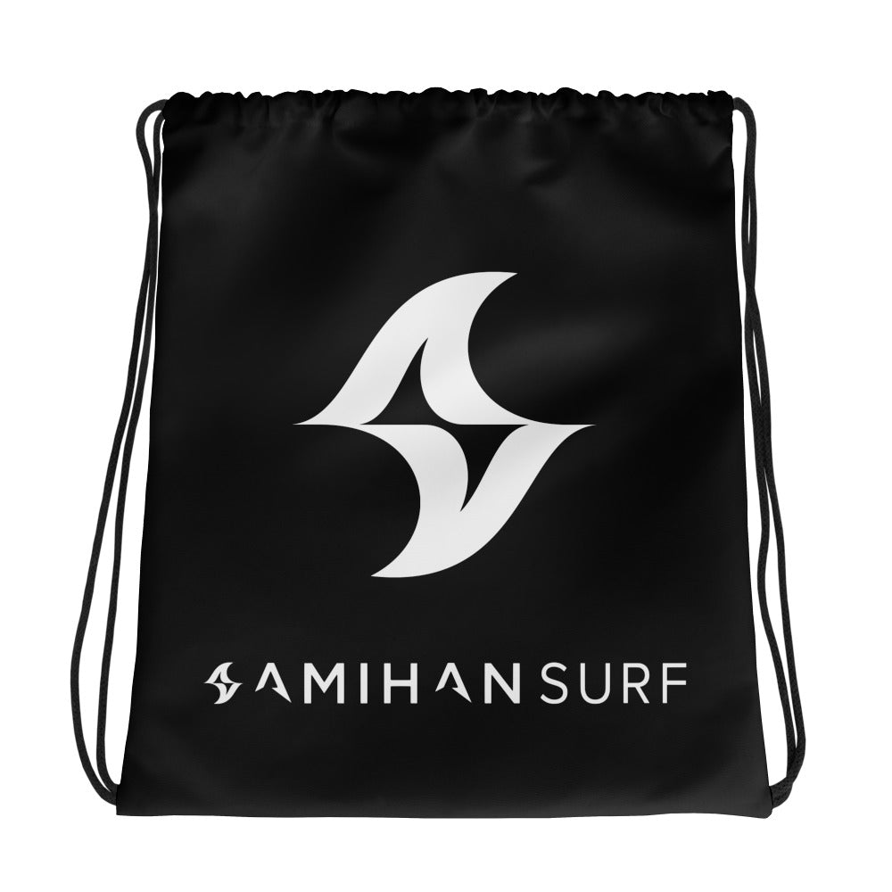 Drawstring Bag (White Logo)