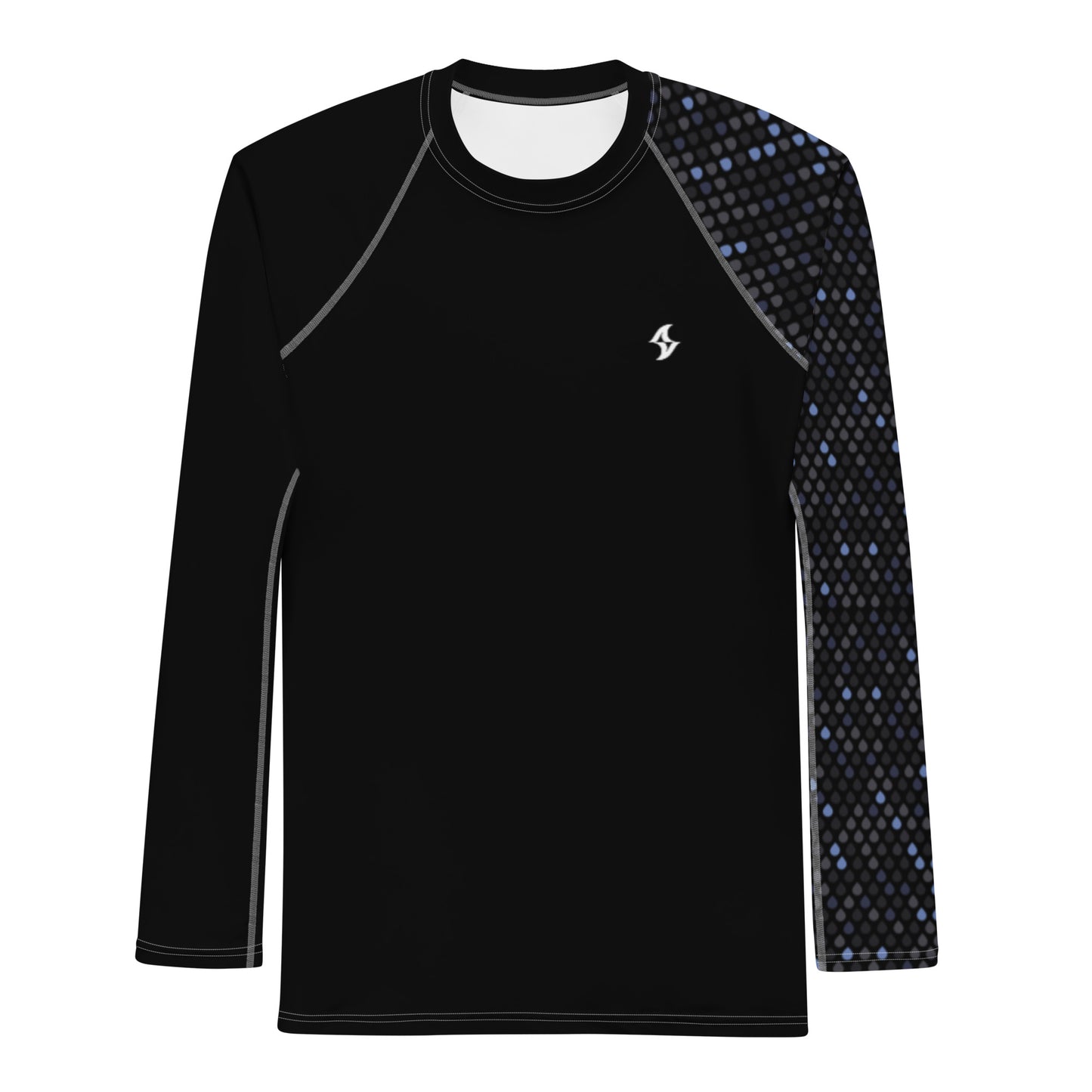 Mens Rash Guard: Water