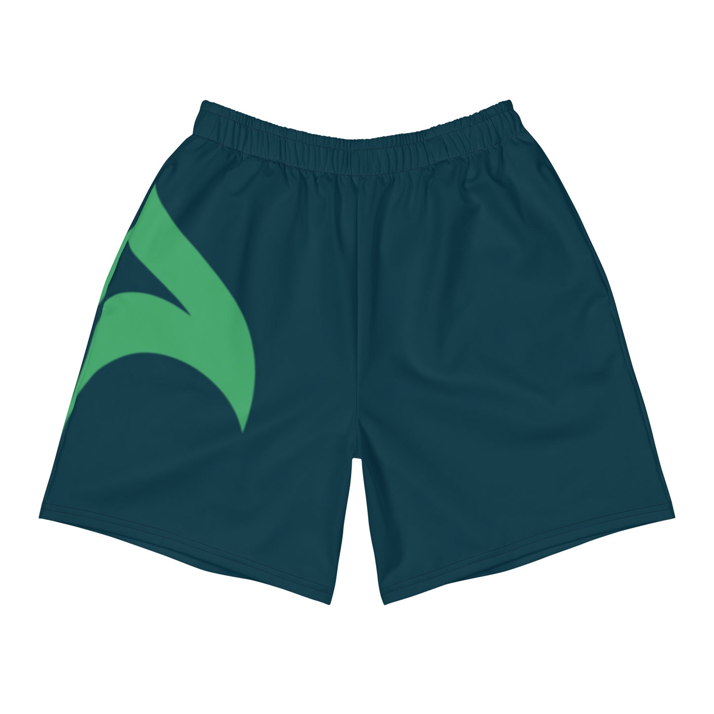 Mens Athletic Long Shorts: Ocean Earth 3.4