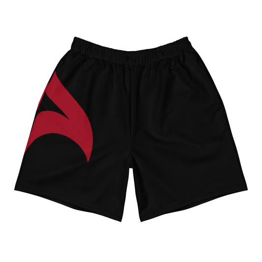 Mens Athletic Long Shorts: Ocean Fire 3.3