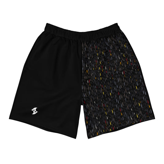 Mens Athletic Long Shorts: Fire