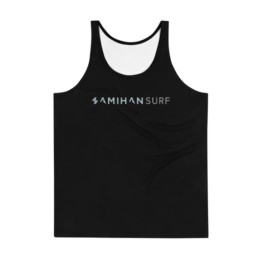 Mens Tank Top - Silver & Grey