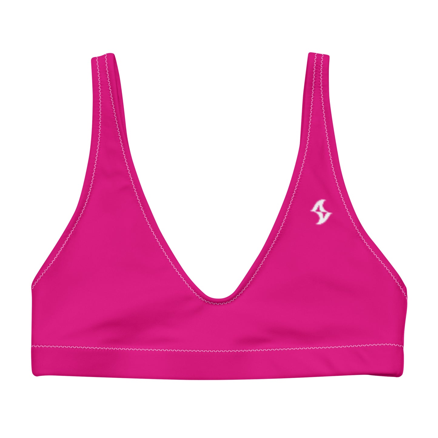 Athletic Bikini Top (Neon Pink)