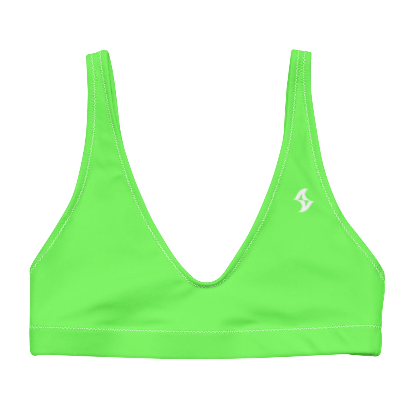 Athletic Bikini Top (Neon Green)