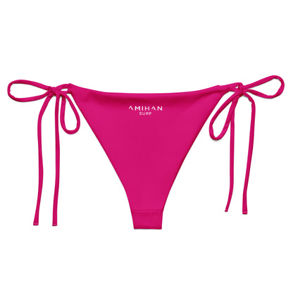 Amihan Surf String Bikini Bottom (Neon Pink)