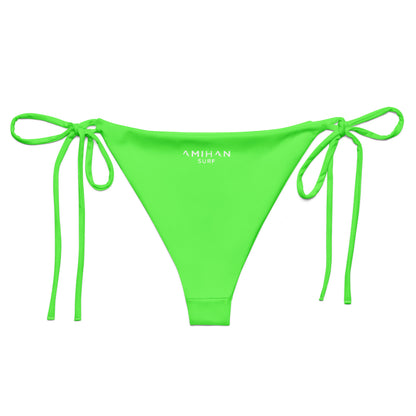 Amihan Surf String Bikini Bottom (Neon Green)