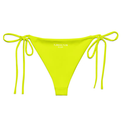 Amihan Surf String Bikini Bottom (Neon Yellow)