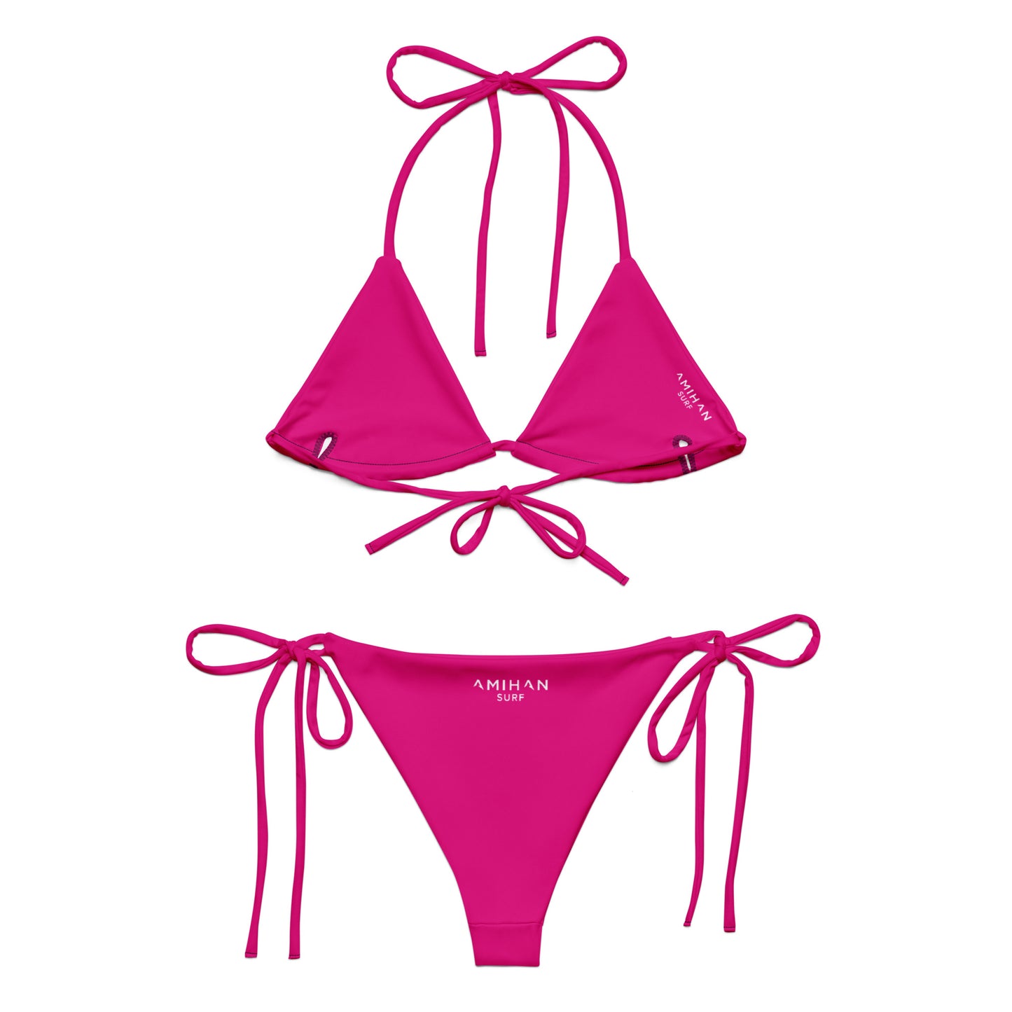 Amihan Surf String Bikini (Neon Pink)