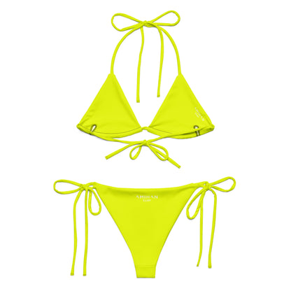 Amihan Surf String Bikini (Neon Yellow)