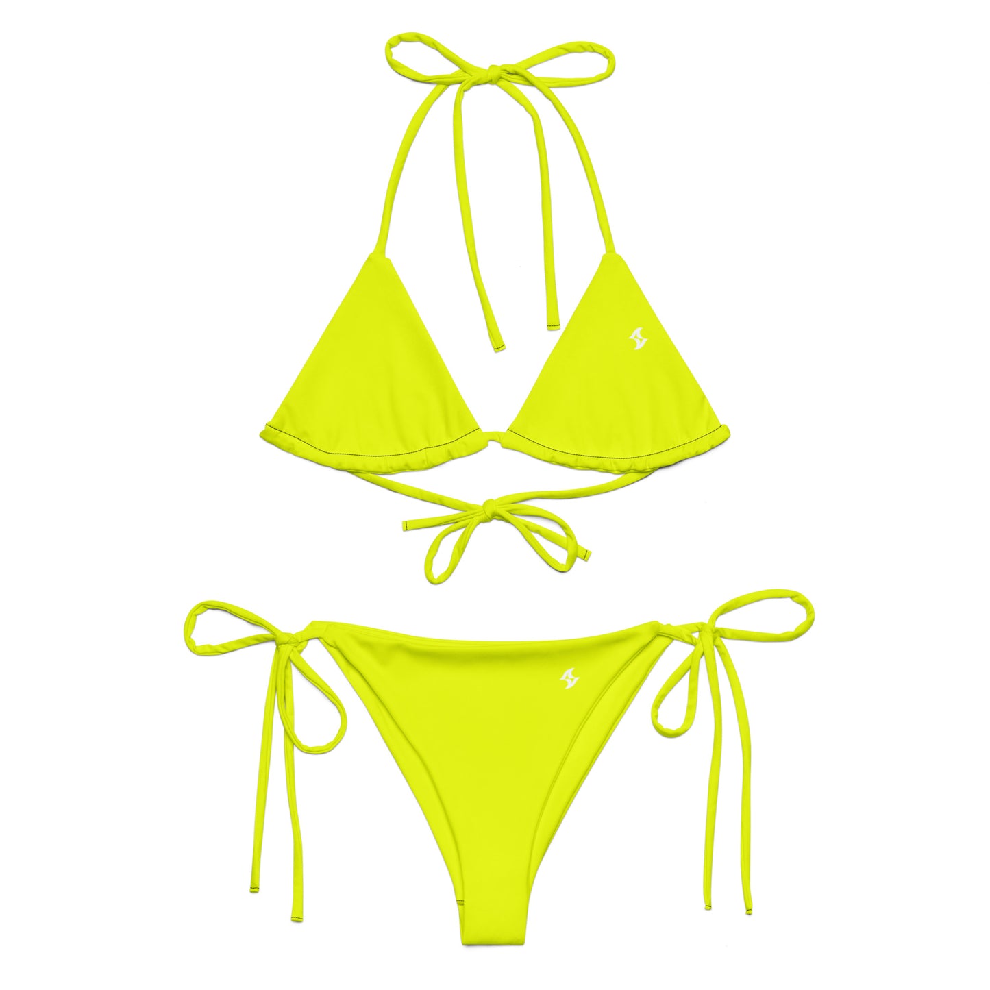 Amihan Surf String Bikini (Neon Yellow)