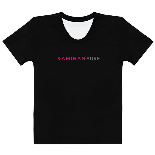 Women's Essentials T-shirt - Pink & Grey Logo