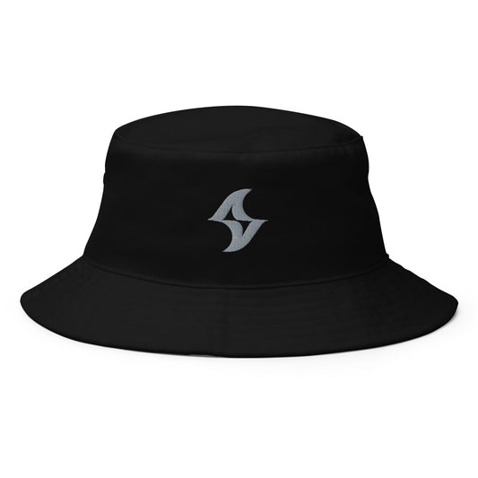 Bucket Hat: Grey Logo