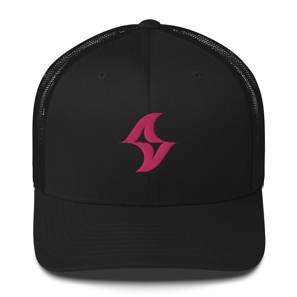 Trucker Cap - Pink (Logo)