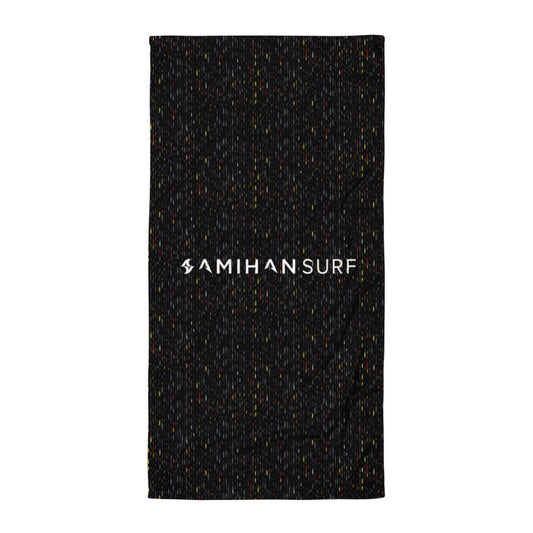 Amihan Surf Towel: Fire w/ White Logo