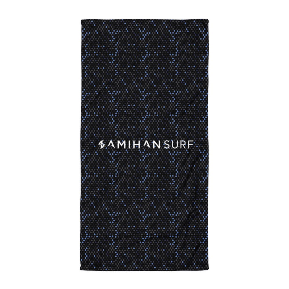 Amihan Surf Towel: Water w/ White Logo