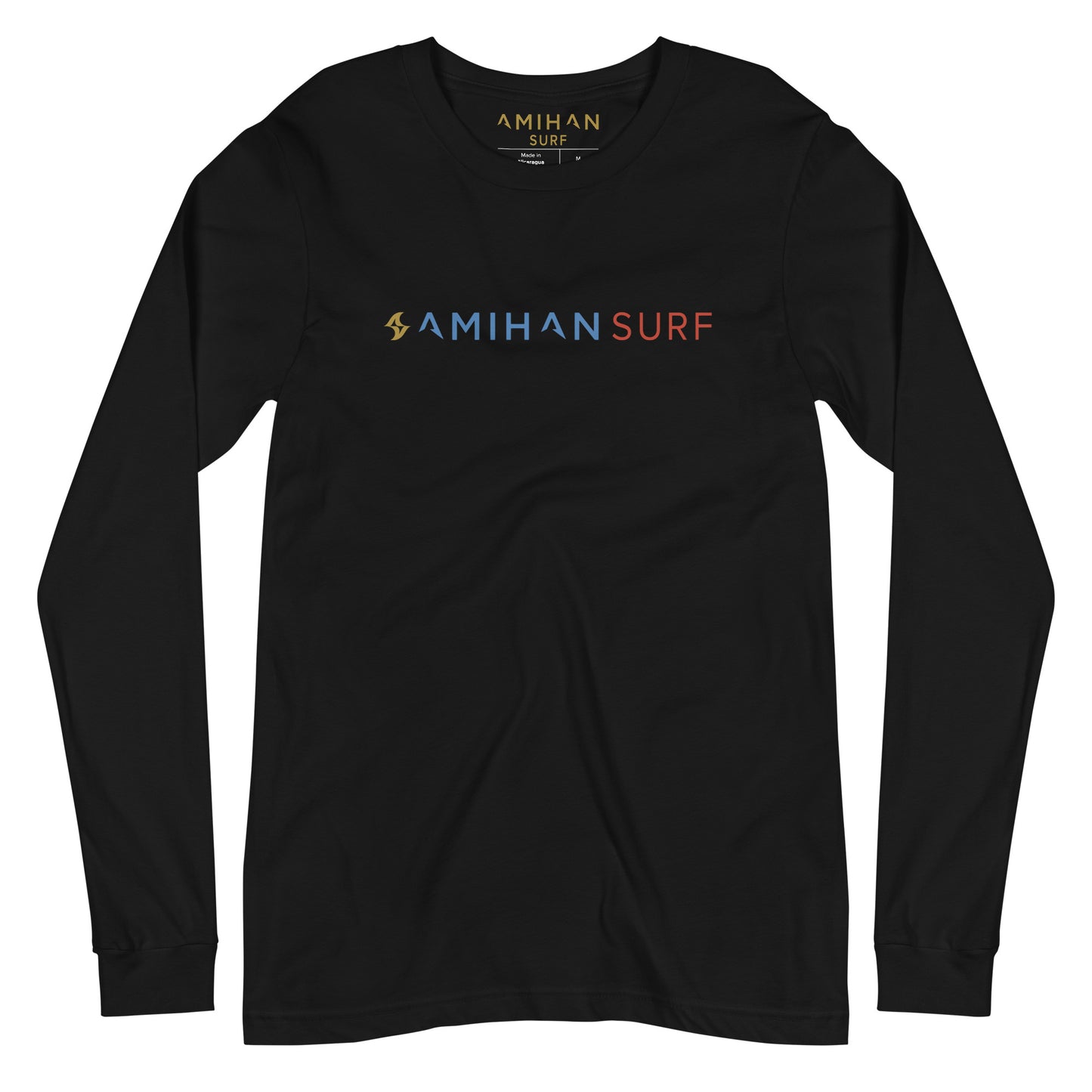 Ebueza Long Sleeve Tee: Republic No. 8491 (Black)