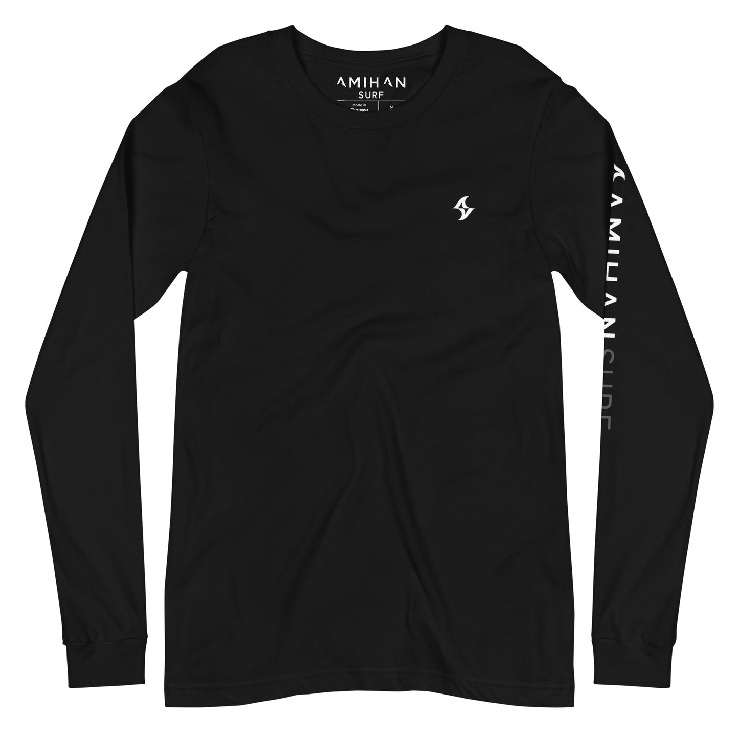 Long Sleeve Tee: Black