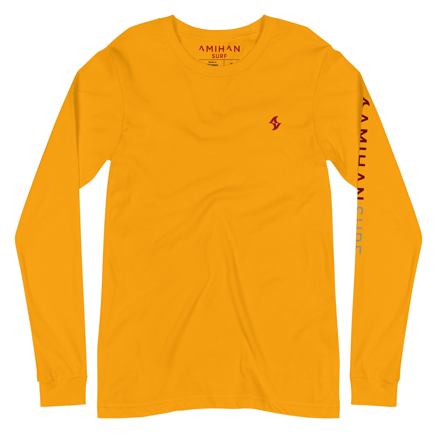 Long Sleeve Tee: Gold