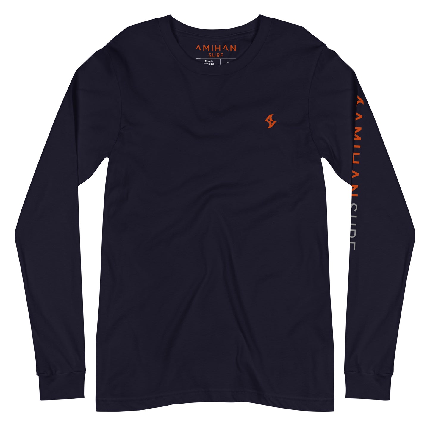 Long Sleeve Tee: Navy