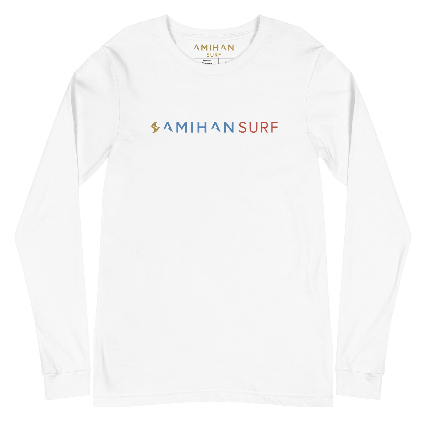 Ebueza Long Sleeve Tee: Republic No. 8491 (White)