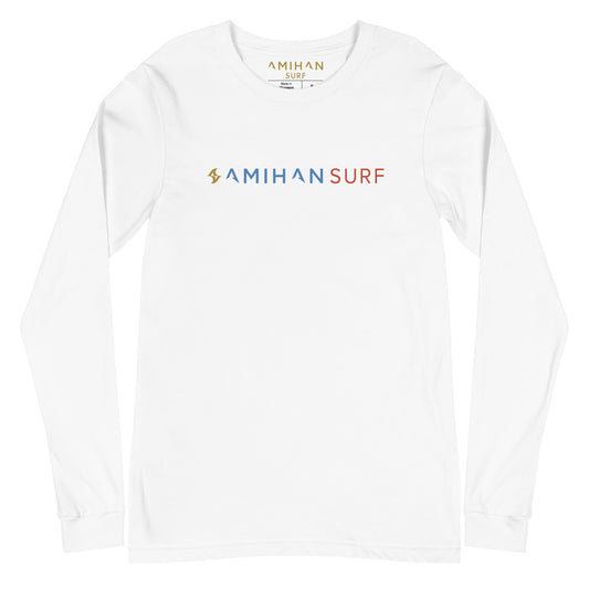 Ebueza Long Sleeve Tee: Republic No. 8491 (White)