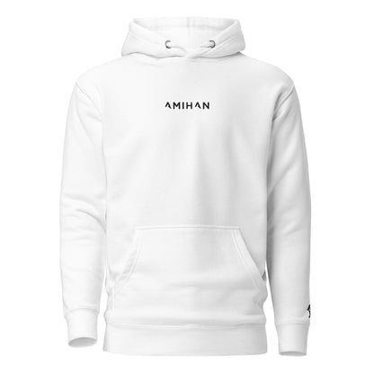 Amihan Surf Hoodie: White (Embroidered)